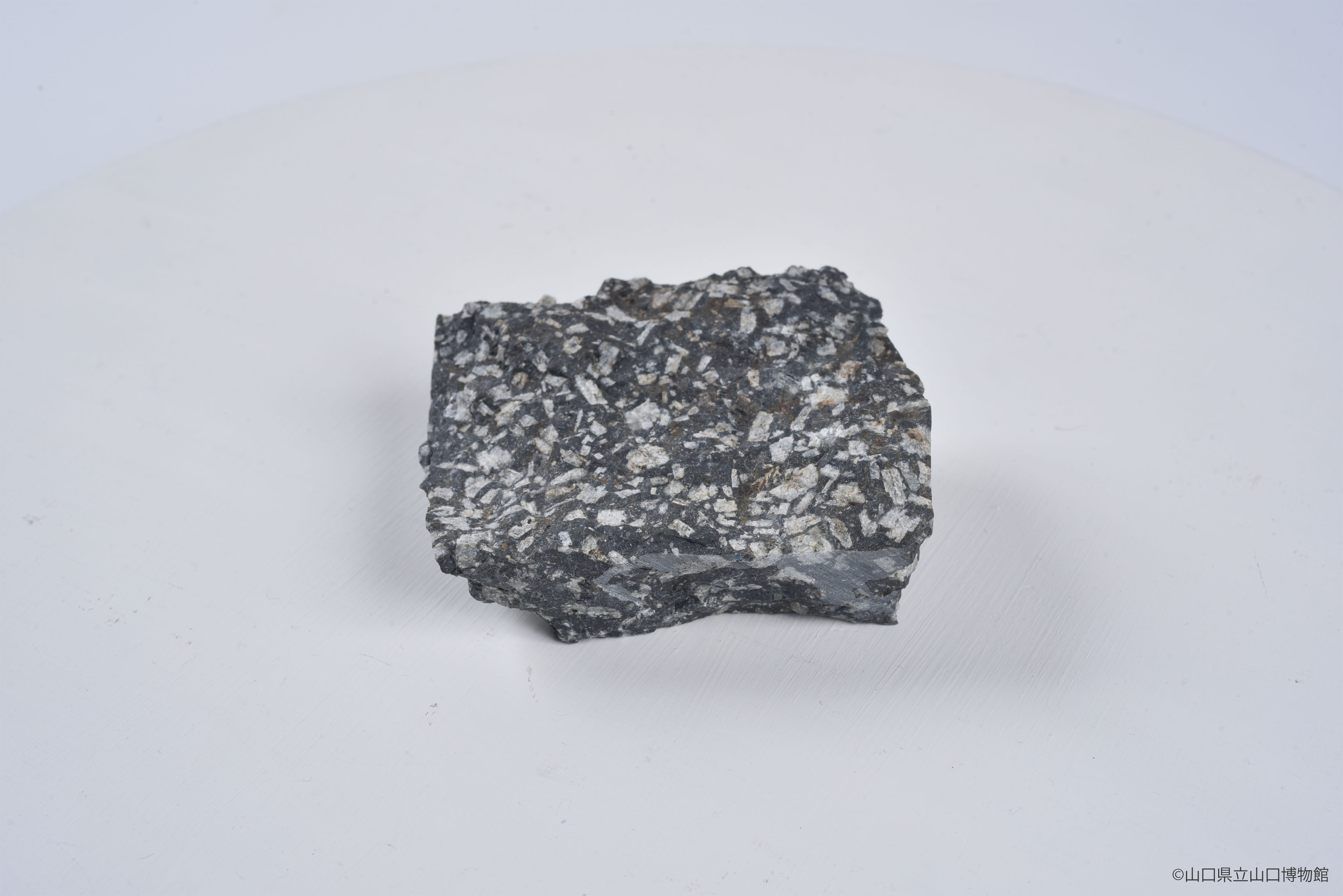 画像：普通輝石ーしそ輝石安山岩