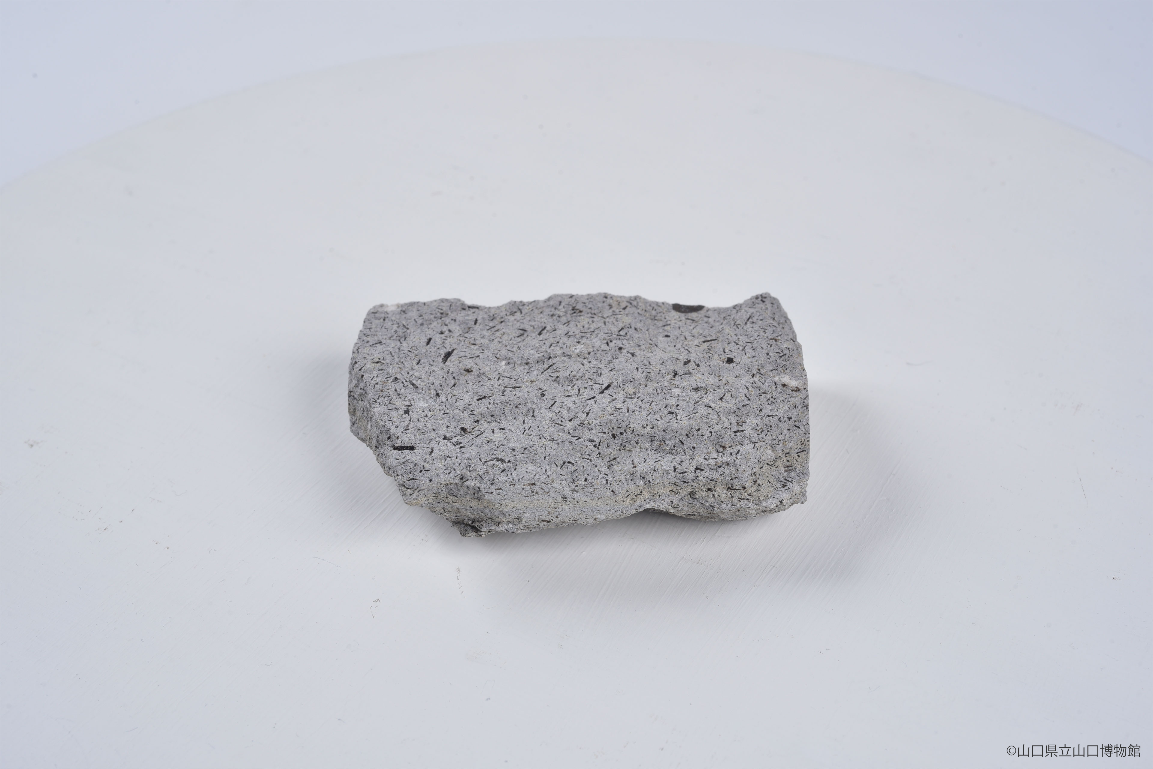 画像：黒雲母ー角閃石安山岩