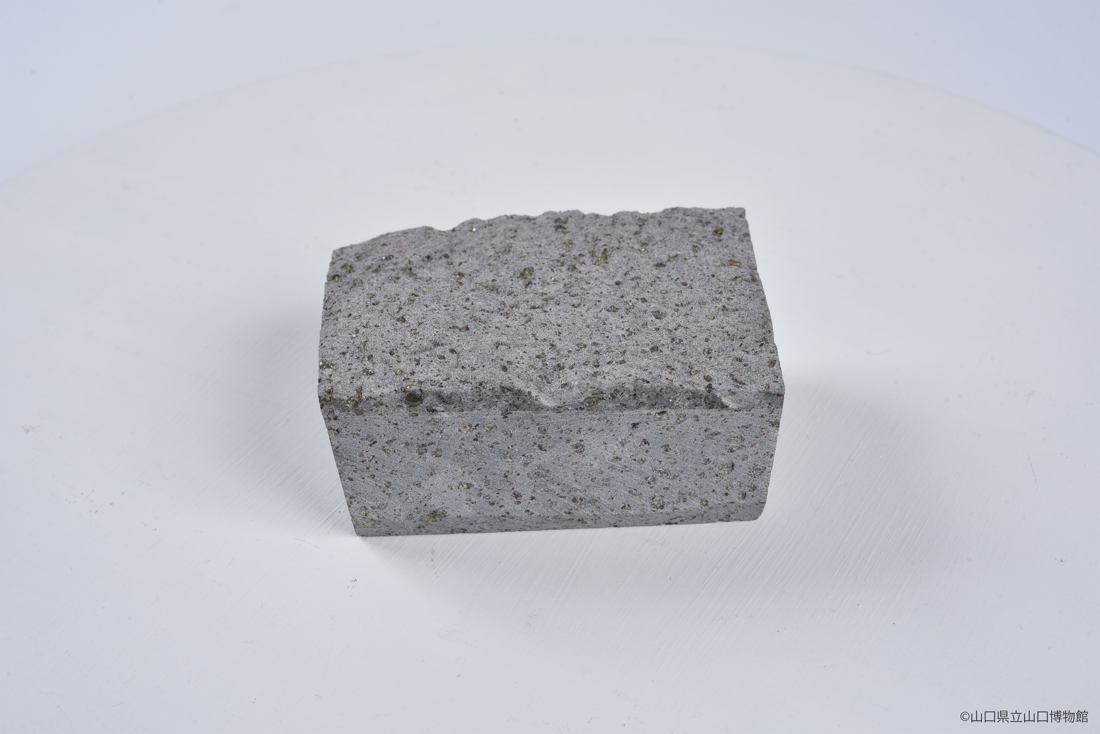 画像：普通輝石ーかんらん石玄武岩