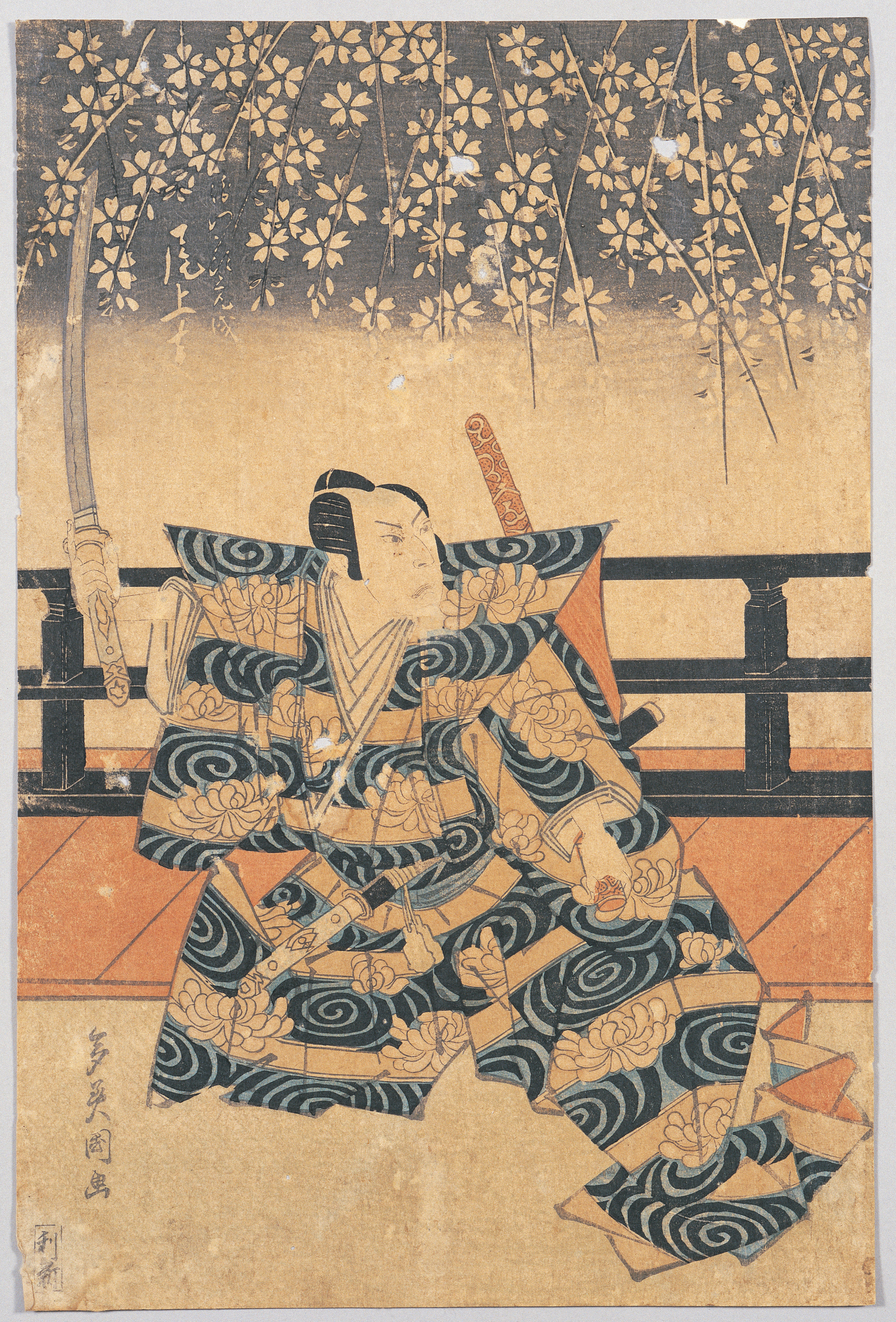 画像：芝居絵