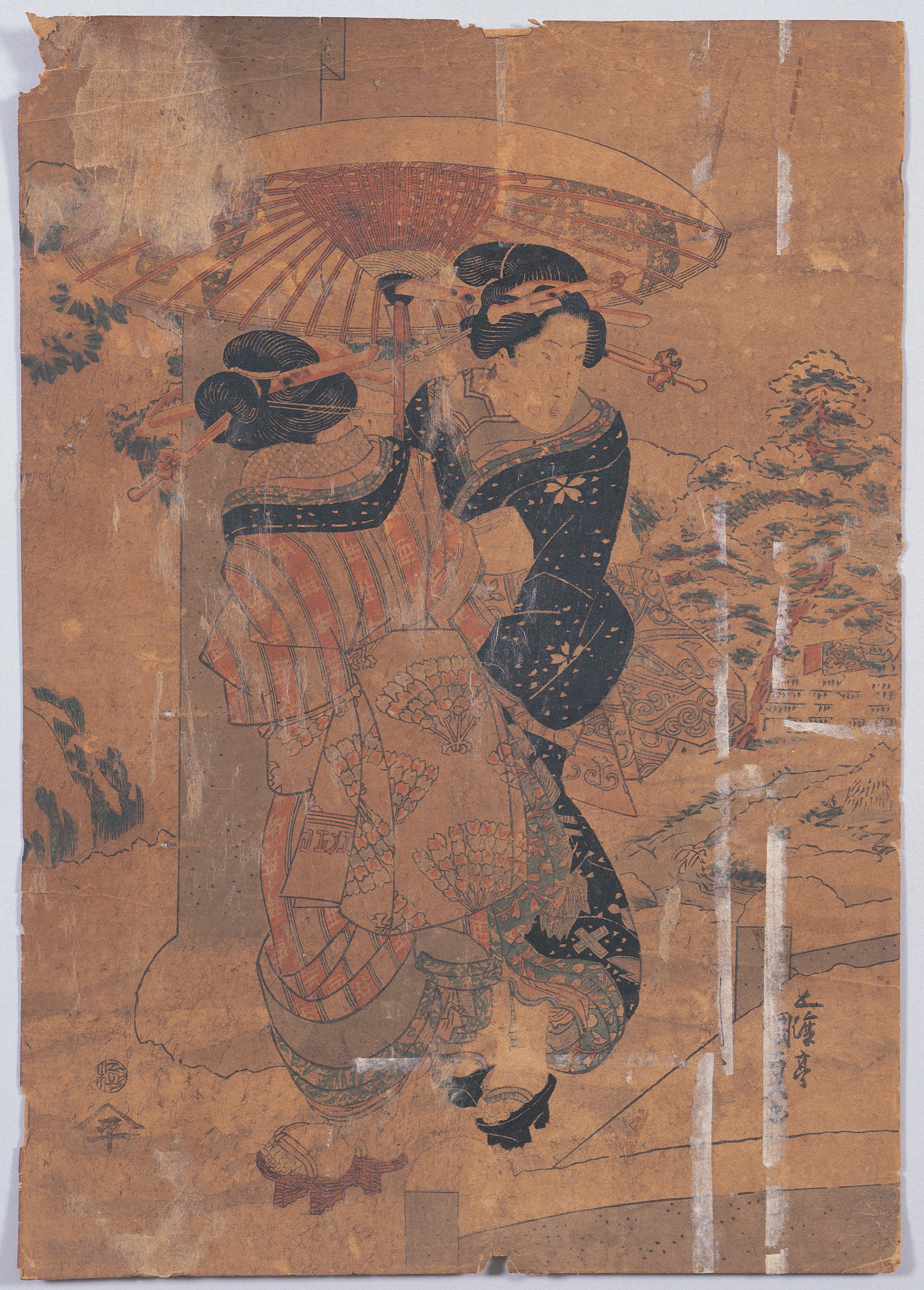 画像：美人画