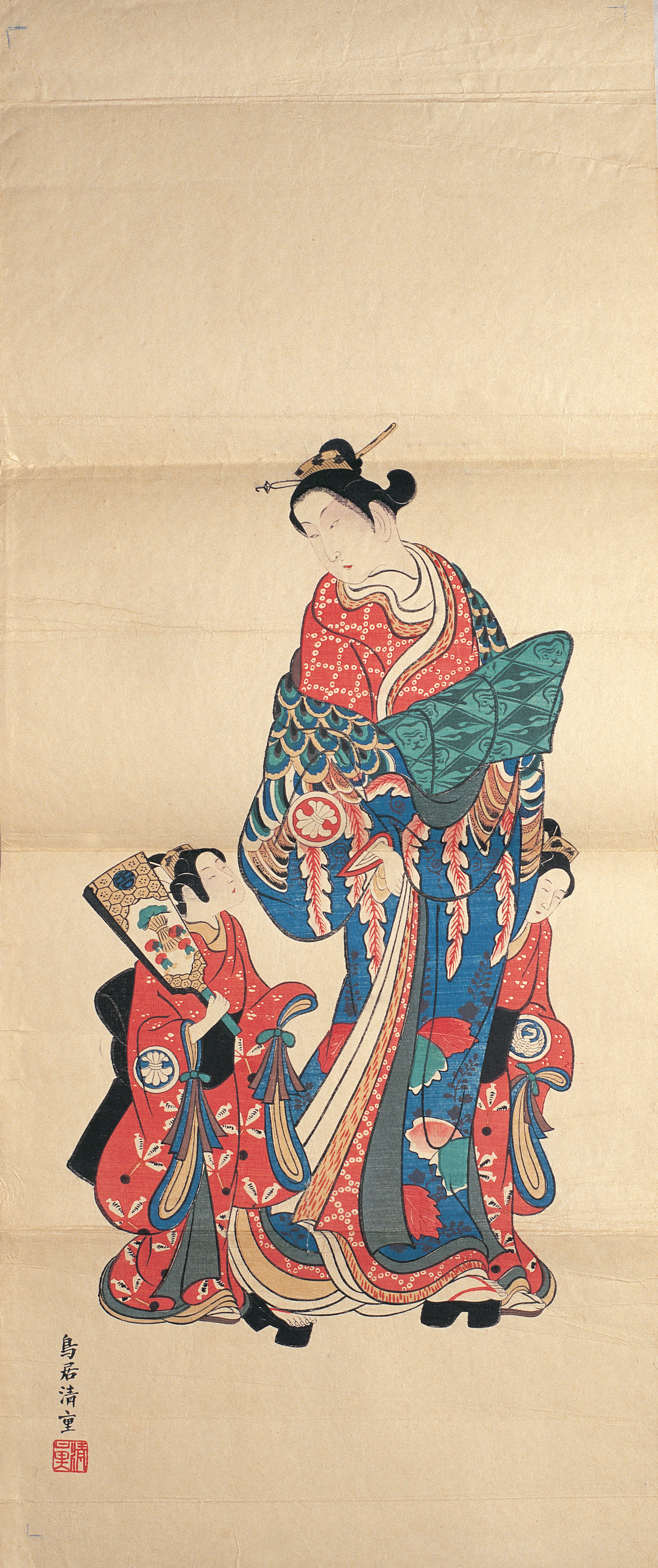画像：錦絵 美人絵(複製)